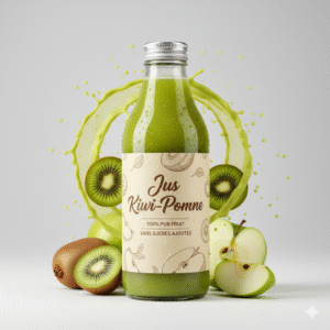 Jus Kiwi-Pomme