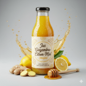 Jus Gingembre-Citron-Miel(tonique)
