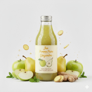 Jus Pomme Poire Gingembre